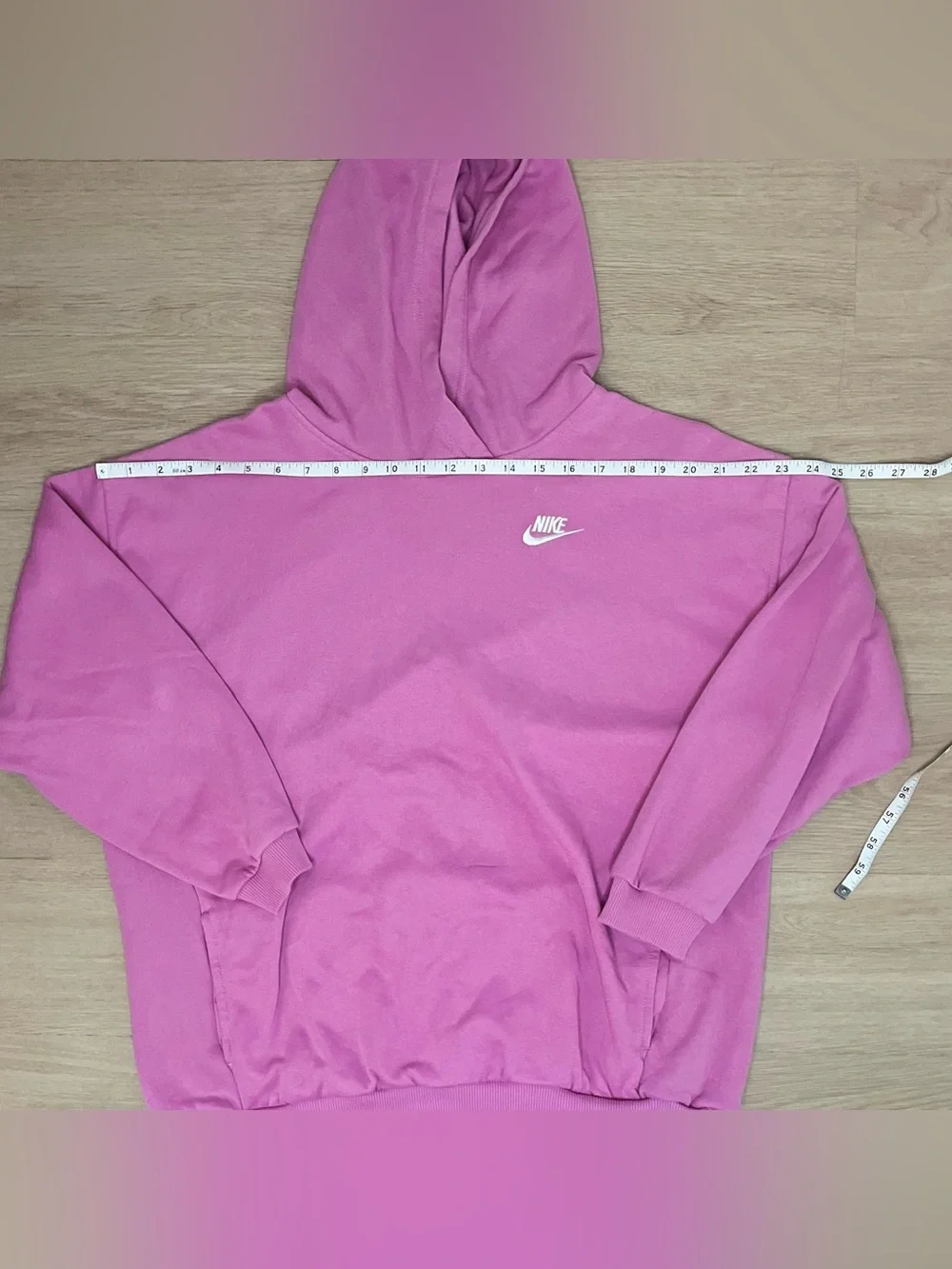 Nike Girls Pink Pullover Hoodie Classic